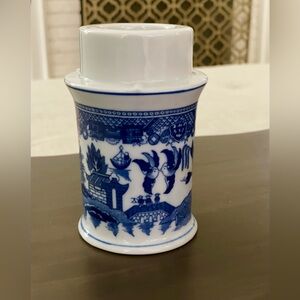 Blue Willow votive
